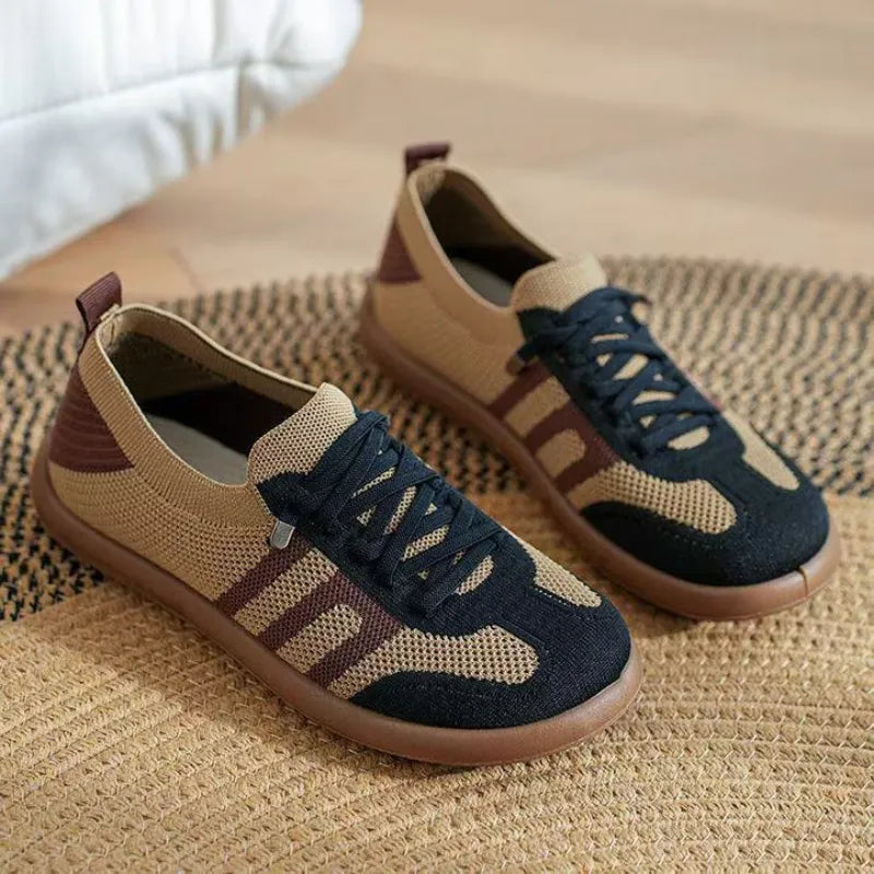 ErgoNova™ – Ortopediska dam-sneakers i andningsbart mesh
