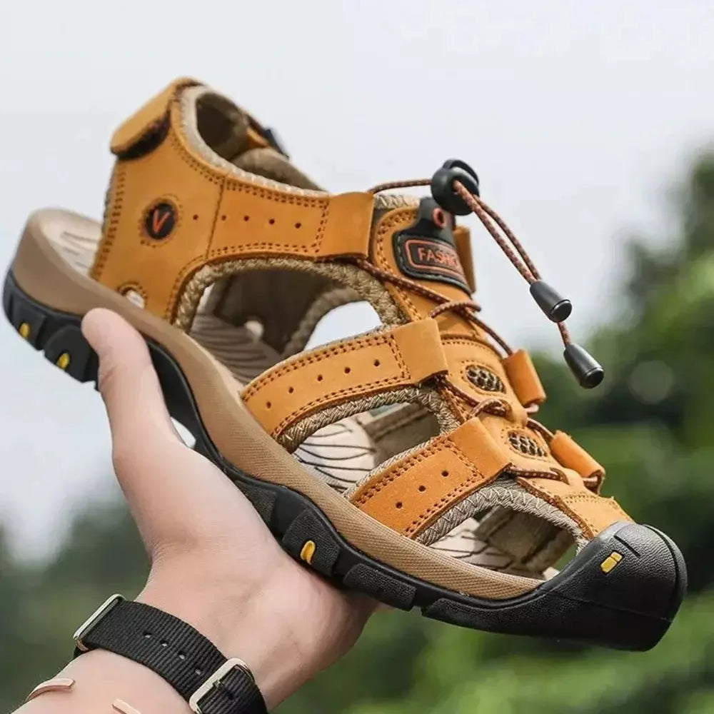 ErgoStride™ – Komfortsandaler för män för alla terränger
